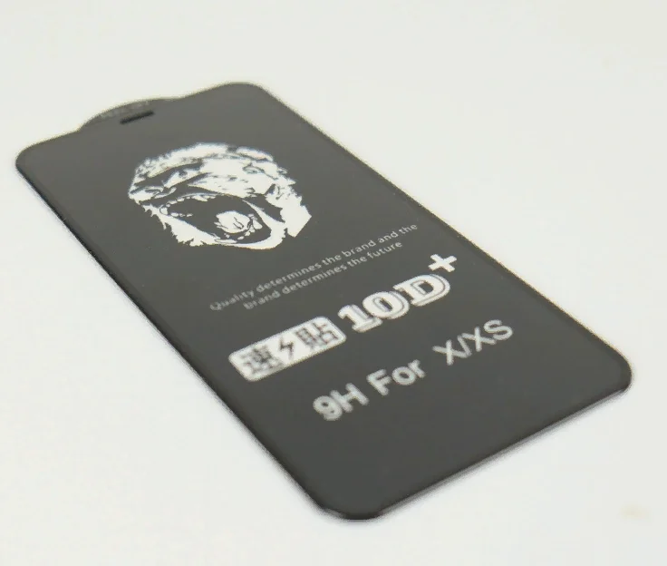 10D+ стекло для iPhone 6/6s, 6 Plus, 7/8, 7/8 Plus, XR/11, XS/11 Pro