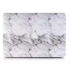 Белый блестящий чехол для ноутбука MacBook