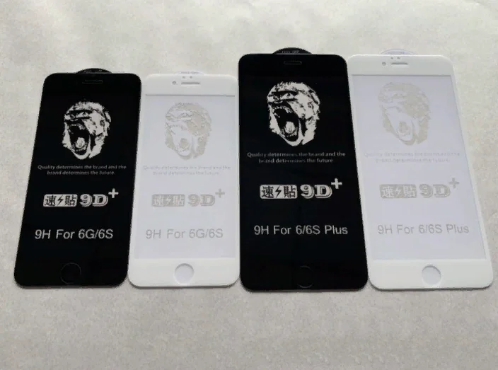 9D + защитное стекло для iPhone 6/6s,6plus,7/8,7/8 Plus, Xr/11,Xs/11Pro