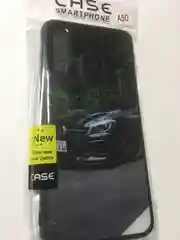 Серебряный чехол книжка накладка  для Samsung Galaxy A50 / A30S 2019 A505F A307F