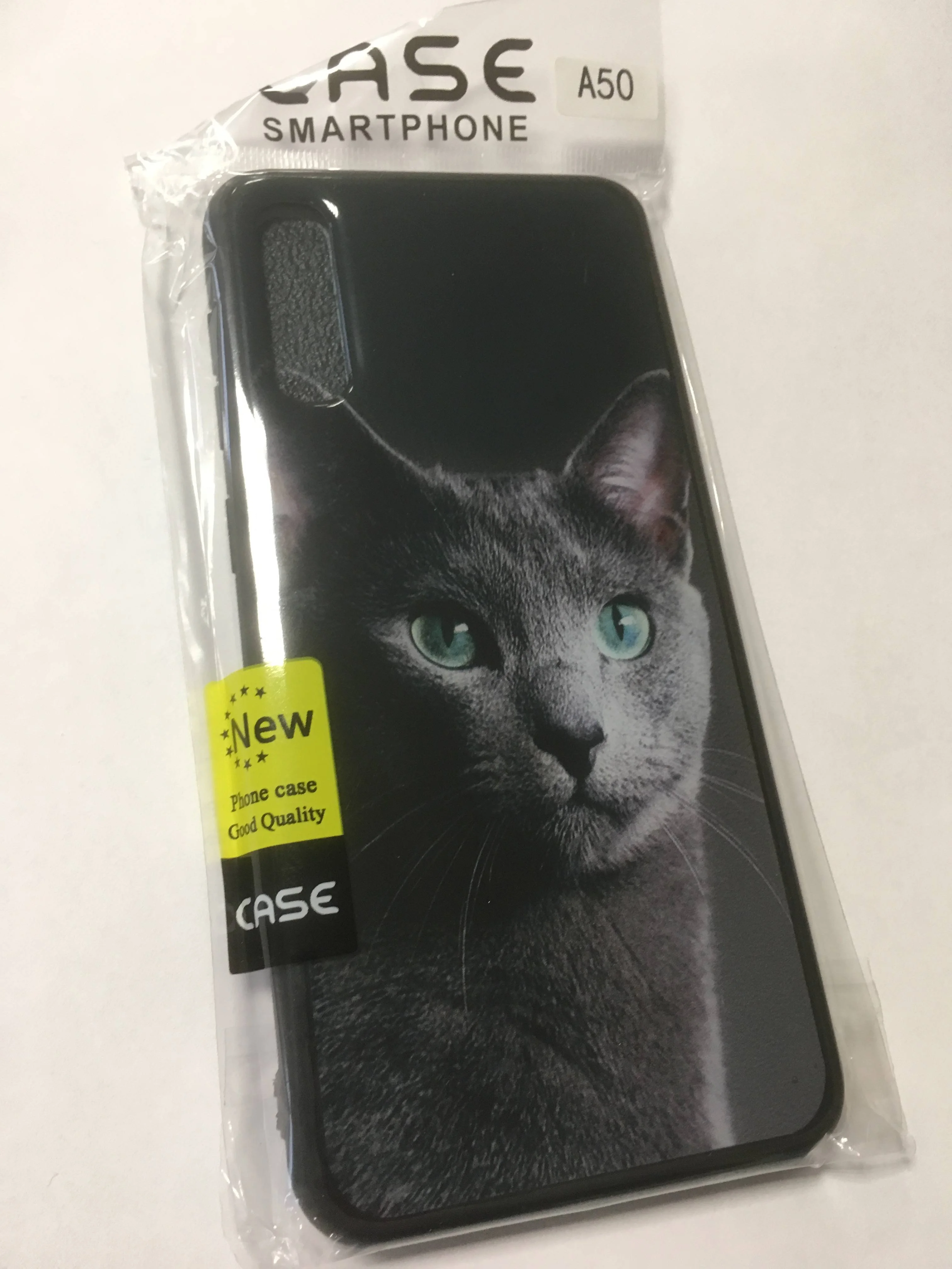 Серый чехол книжка накладка для Samsung Galaxy A50 / A30S 2019 A505F A307F