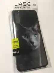 Серый чехол книжка накладка  для Samsung Galaxy A50 / A30S 2019 A505F A307F