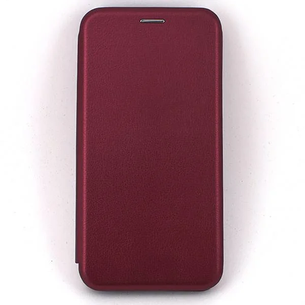 Багровый чехол книжка накладка для Samsung Galaxy A50 / A30S 2019 A505F A307F
