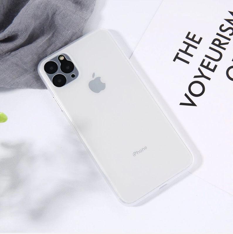 Ультратонкий матовый чехол на iPhone 11, 11 Pro, 11 Pro Max