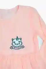 Коралловый меланж термонашивки Unicorn