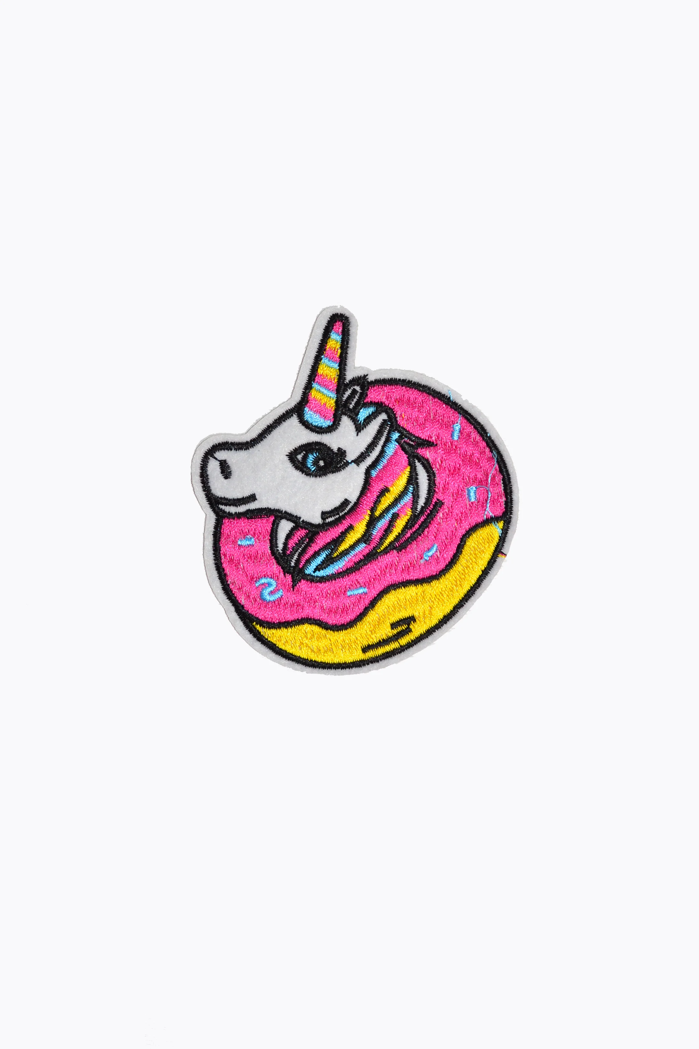 Серебряный термонашивки Unicorn