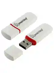 Флешка USB 16 gb flash drive Smart Buy Crown white (sb16gbcrw-w)