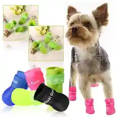 Резиновые сапожки для собак