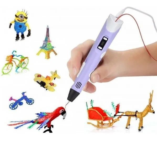 3D ручка "3D Pen-2" с пластиком