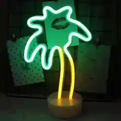 Конфетный неоновый LED светильник I Светодиодная лампа I Ночник настольный