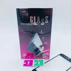 Защитное стекло 5,5 D Iphone 6+/6S+ (черное)