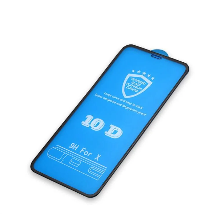 Белый защитное стекло Iphone 10D, 9D, 2D  для XS max, XR, XS/X,7 plus/8 plus ,7/8,6s plus/6 plus, 6/6s