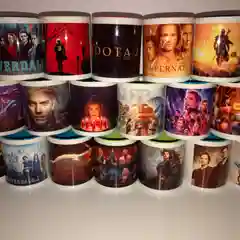 Кружка, с принтом из компьютерных игр и сериалов