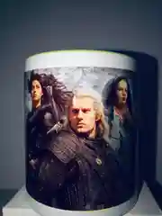 Манго кружка, с принтом из компьютерных игр и сериалов