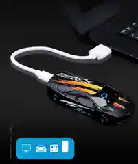Индукционная USB зажигалка в виде гоночной машины
