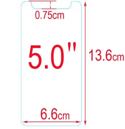 Защитное стекло Универсальное 4.5" 4.7" 5.0"