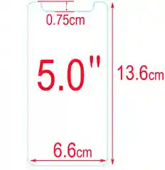 Защитное стекло Универсальное 4.5" 4.7" 5.0"
