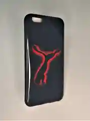 Черный чехол-накладка iPhone 6 / 6s разные рисунки