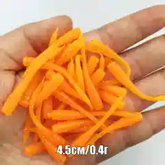 Оранжевый силиконовые черви