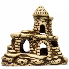 Декорация в аквариум Мини-Замок 12,5x6x11см