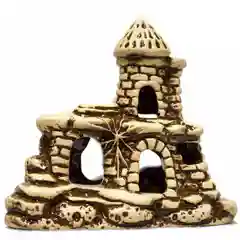Декорация в аквариум Мини-Замок 12,5x6x11см
