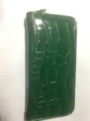 Зеленый кошелек женский, портмоне кожзам