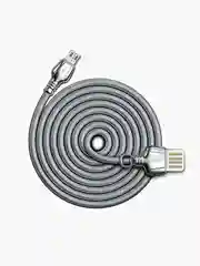 Золотой кабель зарядки подарочный Remax KING DATA CABLE RC-063m в деревяной упаковке