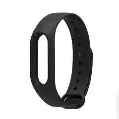 Черный силиконовые Ремешки для Xiaomi Mi Band 2