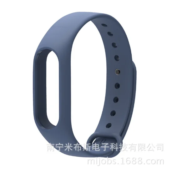 Синий силиконовые Ремешки для Xiaomi Mi Band 2