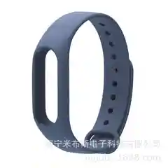 Синий силиконовые Ремешки для Xiaomi Mi Band 2