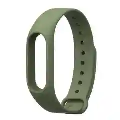 Зеленый силиконовые Ремешки для Xiaomi Mi Band 2