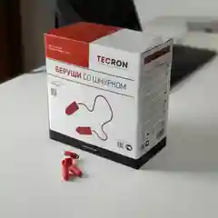 Беруши Tecron Classic form corder 37dB (со шнурком)