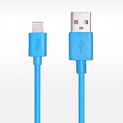 USB-кабель Ubik UL04AB, для Apple iphone lightning, 1.0 м, совместим с iPod или iPad