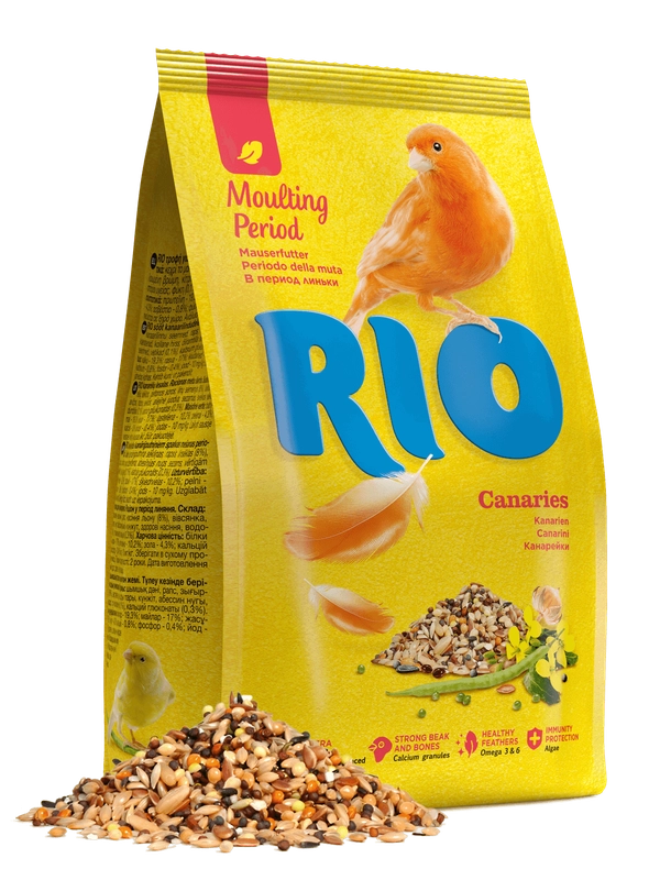 RIO Корм для канареек. Рацион в период линьки 500 грамм (РИО)