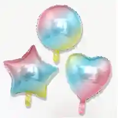 18-дюймовый фольгированный круглый шар градиент