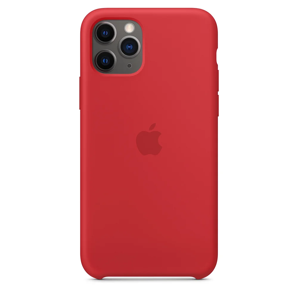Желтый силиконовый чехол с логотипом Silicone Case для iPhone 11pro max, 11pro, 11, Xs max, X/Xs, XR, 7/8, 6 plus/6s plus, 7 plus/8 plus