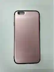 Серый меланж чехол-накладка iPhone 6 / 6s пластиковый с рисунком