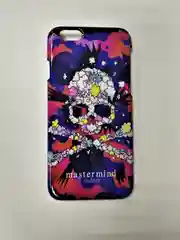 Золотой чехол-накладка iPhone 6 / 6s пластиковый с рисунком