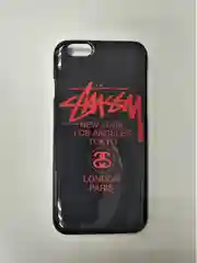 Бежевый меланж чехол-накладка iPhone 6 / 6s пластиковый с рисунком