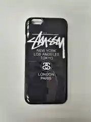 Багровый чехол-накладка iPhone 6 / 6s пластиковый с рисунком