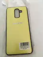 Желтый чехол для Samsung A6 PLUS / J8 2018