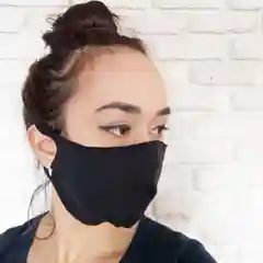 Черный многоразовая защитная маска для лица