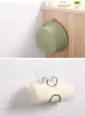 Крючок для тазиков на стену ( держатель )