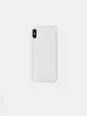 Белый чехол силиконовый на Iphone