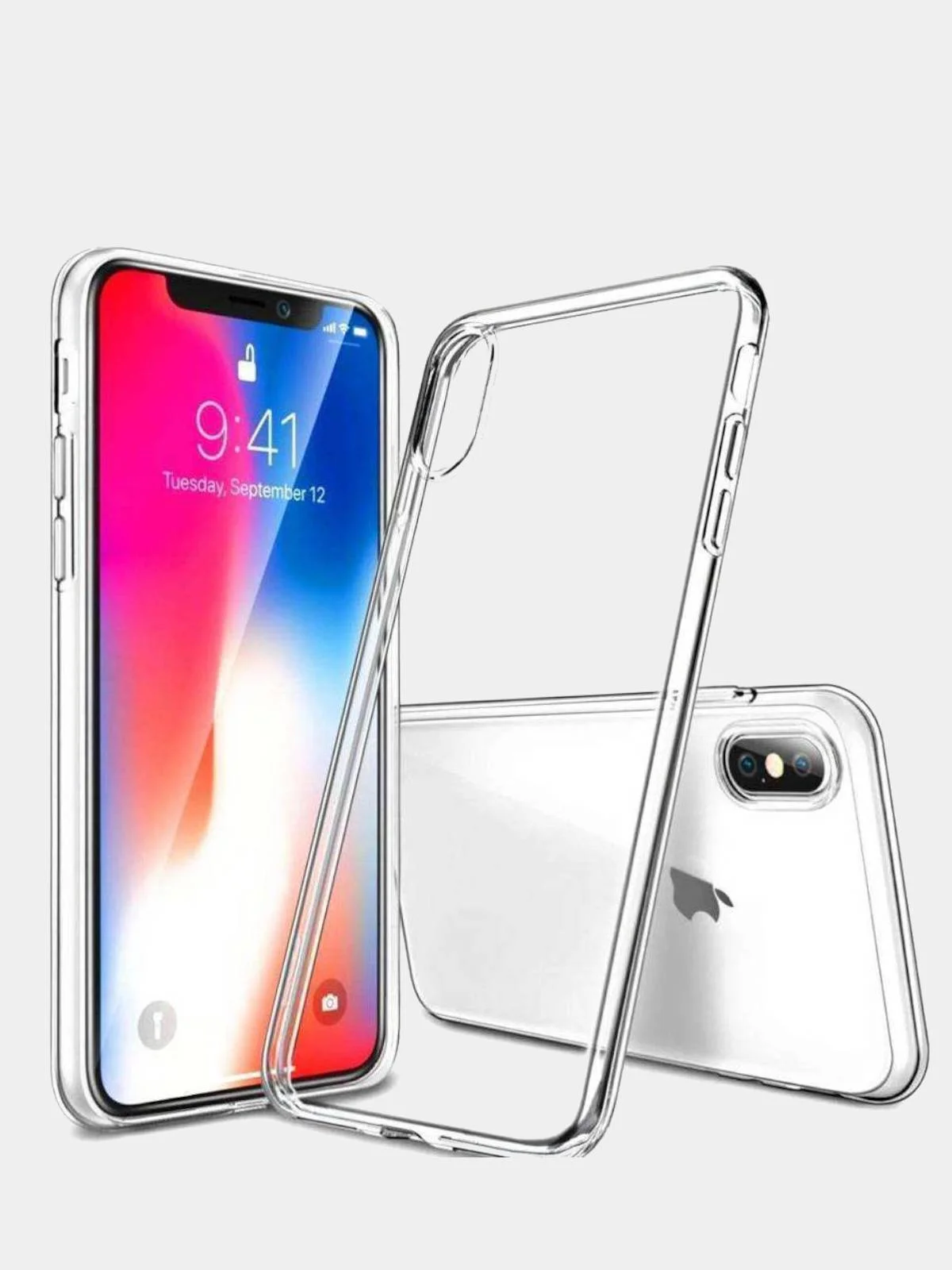 Прозрачный чехол прозрачный для IPhone