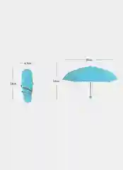 Багровый мини-зонт в капсуле, складной, ручной для женщин и мужчин