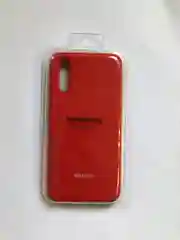 Розовый силиконовый чехол Huawei P20