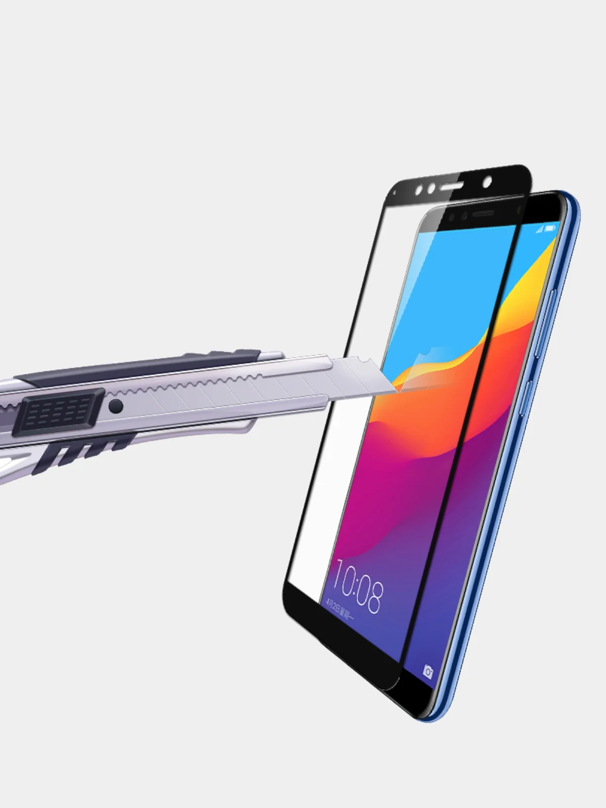 Защитное стекло Huawei Honor 7C / 7A Pro / Y6 2018 / Y6 Prime (5,7") / Хонор 7С / 7А Про