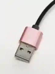 Розовый кабель USB - Type-C / microUsb  для Зарядки и Передачи данных