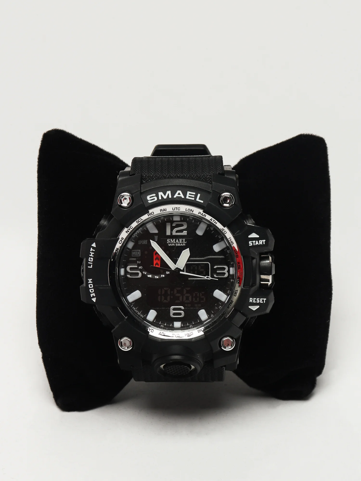 Серебряный мужские наручные часы SMAEL 1545